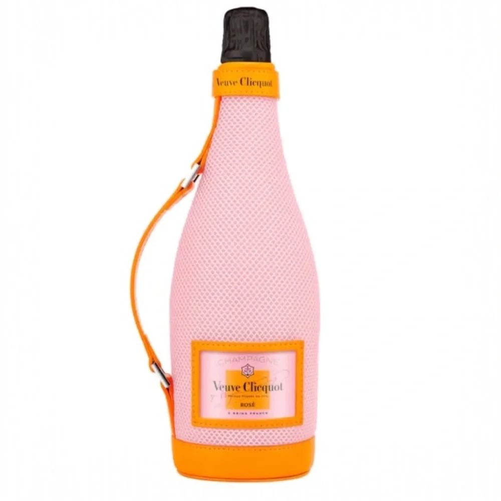 Veuve Clicquot Brut Rose Insulated Ice Jacket Zippered Tote Brand New